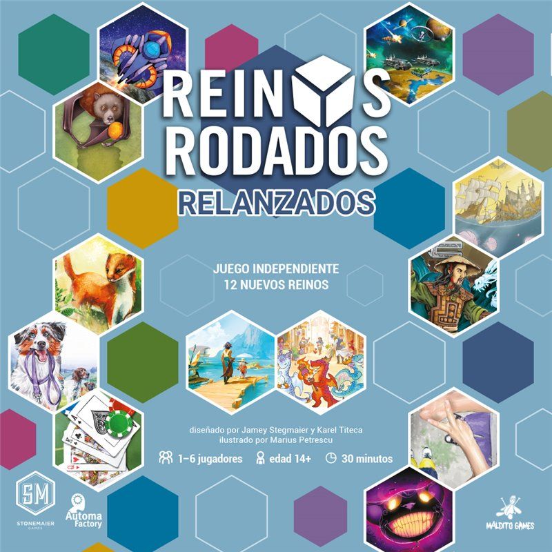 Reinos Rodados Relanzados - Juego de Mesa