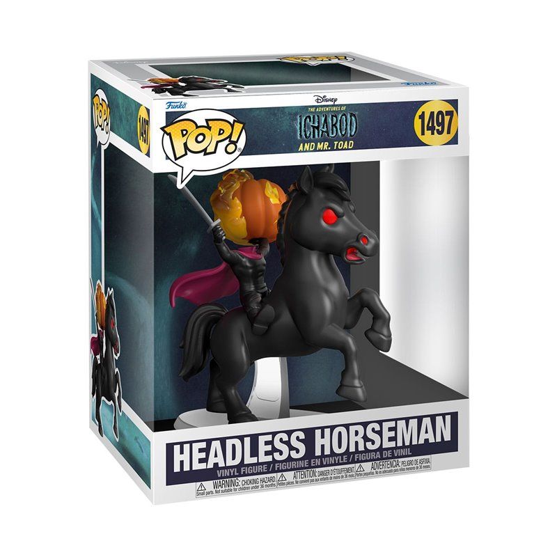 Funko Pop! Rides Deluxe Vinyl Headless Horseman - Sleepy Hollow - Figura 9 cm