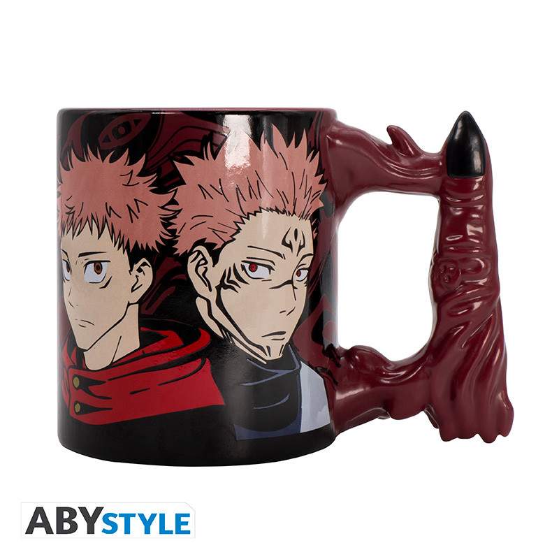 Taza 3D Jujutsu Kaisen Sukuna Itadori Dedo