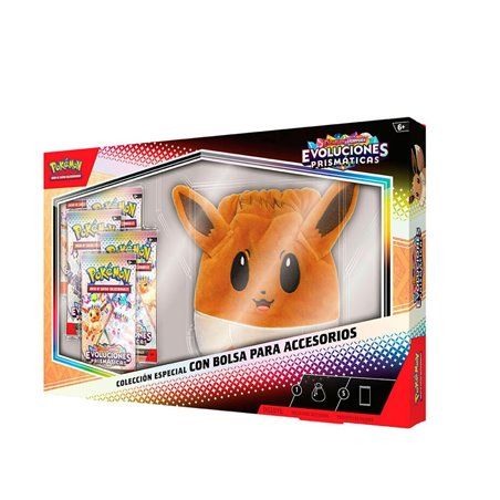 Pokemon Escarlata y Púrpura Evoluciones Prismáticas - Colección Especial con Bolsa Castellano