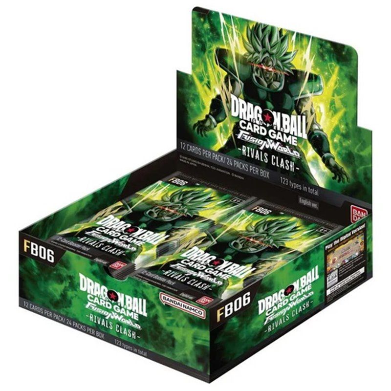 Dragon Ball Super Fusion World - Rivals Clash FB-06 - Sobre de 12 Cartas Dragon Ball Super Fusion World - Rivals Clash FB-06 - Sobre de 12 Cartas