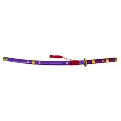 Katana con filo Enma Lila Zoro Funcional 106 cm - One Piece