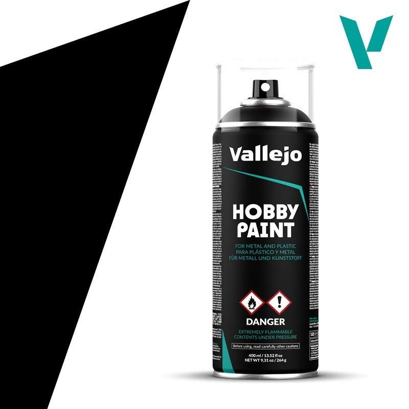 Spray Imprimación Negro - Pintura Vallejo
