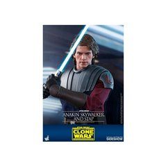 Anakin Skywalker & STAP - Star Wars: The Clone Wars - Hot Toys Figura 1/6