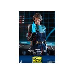 Anakin Skywalker & STAP - Star Wars: The Clone Wars - Hot Toys Figura 1/6