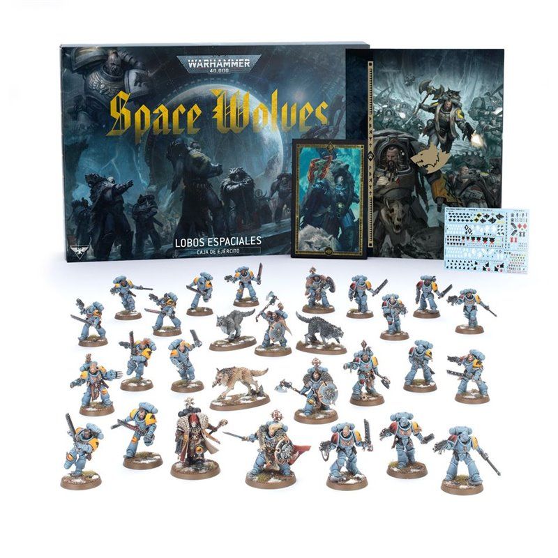 Caja de Ejército Lobos Espaciales - Space Wolves Army Set