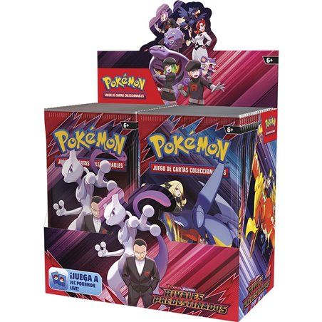 Pokemon Escarlata y Púrpura Rivales Predestinados - Sobre 10 Cartas Castellano