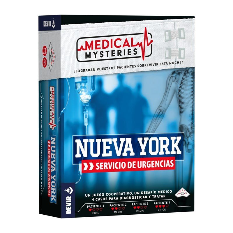 Medical Mysteris Nueva York - Juego de Mesa