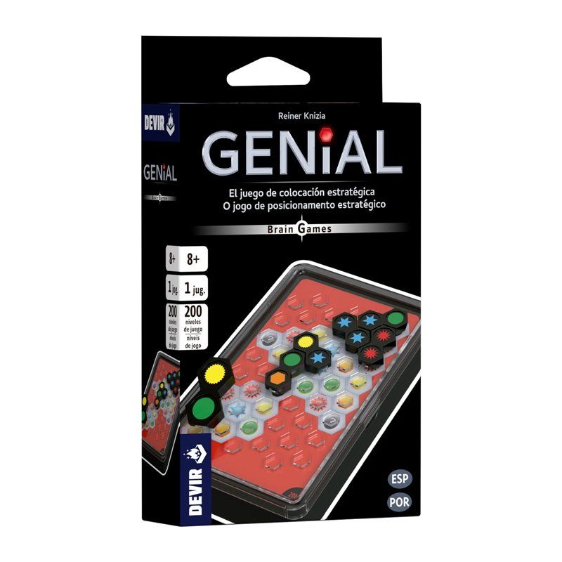 Genial: Brain Game - Juego de Mesa Genial: Brain Game - Juego de Mesa