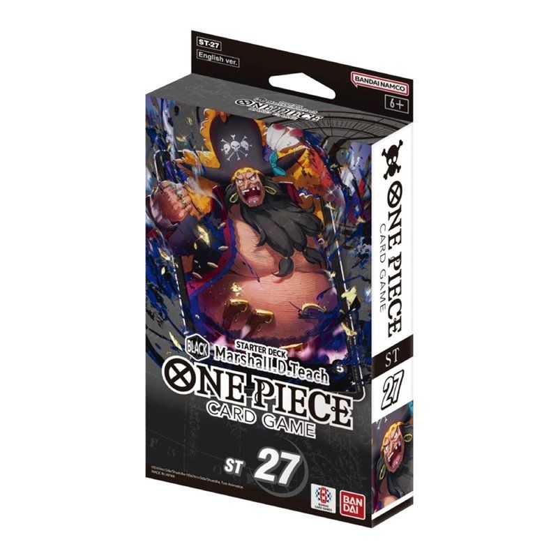 One Piece Card Game - Starter Deck - Marshall D. Teach - ST-27