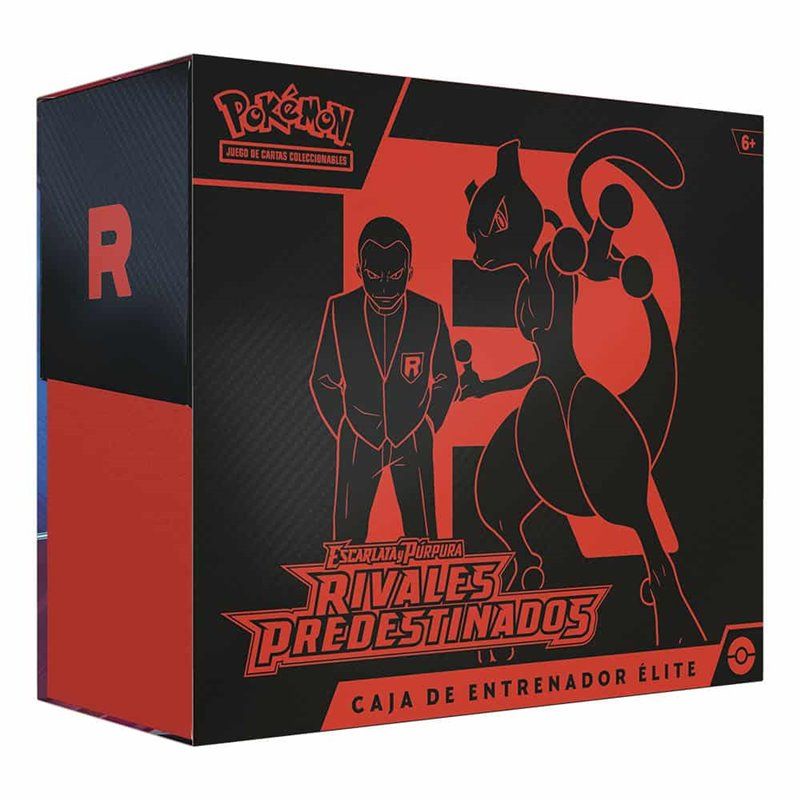 Pokemon Escarlata y Púrpura: Rivales Predestinados - Caja de Entrenador Élite Castellano
