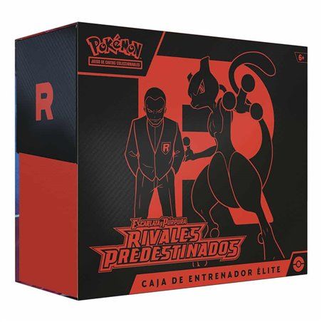 Pokemon Escarlata y Púrpura: Rivales Predestinados - Caja de Entrenador Élite Castellano