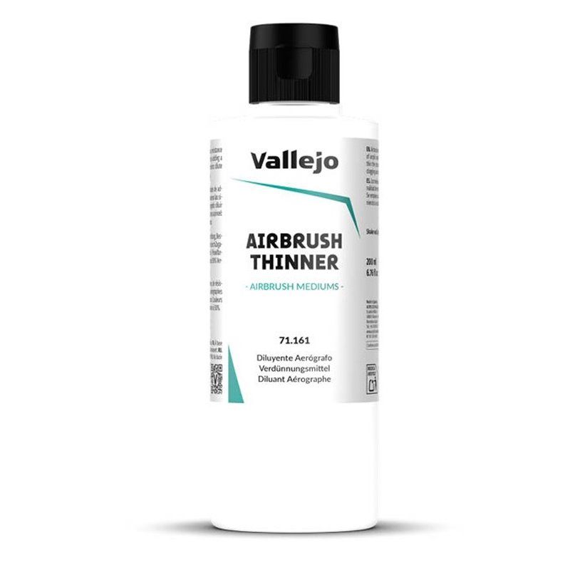 Diluyente Aerógrafo 200 Ml - Vallejo Airbrush Thinner Diluyente Aerógrafo 200 Ml - Vallejo Airbrush Thinner