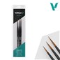 Set de Pinceles Detalle Redondo 0, 1 y 2 - Vallejo Synthethic Brush