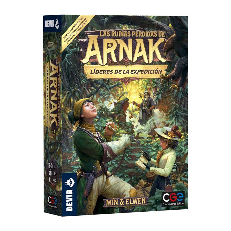 Las Ruinas Perdidas de Arnak: Líderes de la Expedición - Juego de Mesa