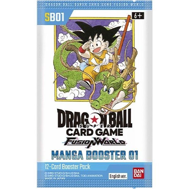 Dragon Ball Super Fusion World - Manga Booster Pack 01 SB-01 - Sobre de 12 Cartas