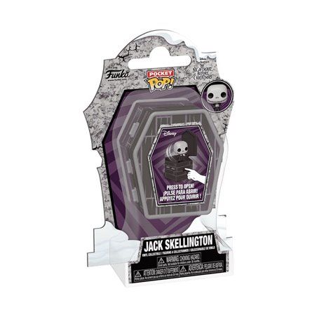 Funko Coffin Pocket POP! Jack Skellington - The Nightmare Before Christmas - Pesadilla Antes de Navidad