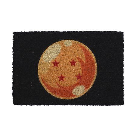 Alfombra Felpudo Dragon Ball Bola 4 Estrellas 40x60cm