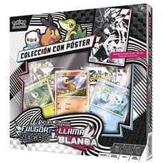 Pokemon Escarlata y Púrpura: Fulgor Negro y Llama Blanca - Colección con Póster