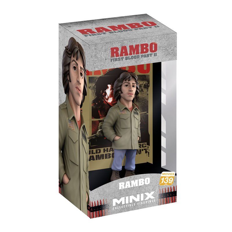 Minix Rambo First Blood - Figura 12 cm