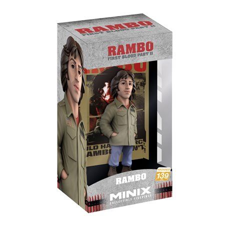 Minix Rambo First Blood - Figura 12 cm