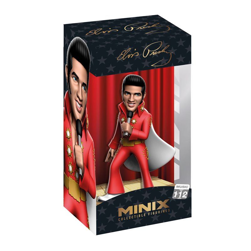 Minix Elvis Presley Red Suit Figura 12 cm Minix Elvis Presley Red Suit Figura 12 cm