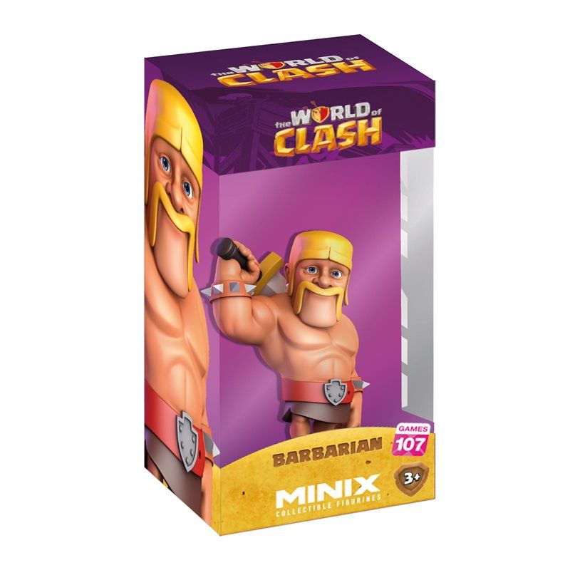 Minix Barbarian Clash of Clans - Figura 12 cm Minix Barbarian Clash of Clans - Figura 12 cm