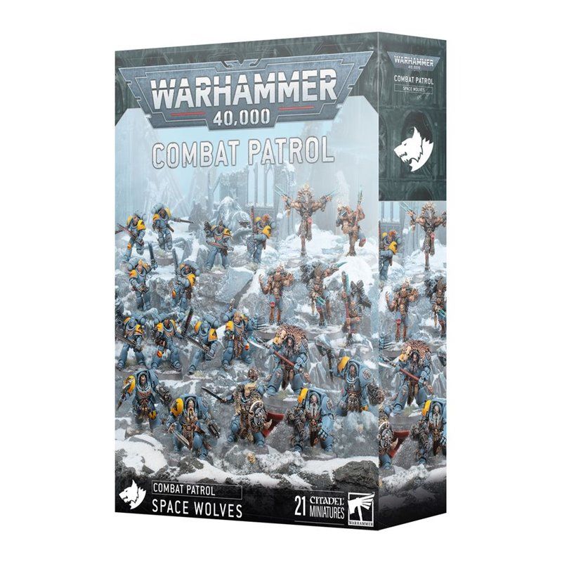 Combat Patrol: Space Wolves - Patrulla de Combate: Lobos Espaciales Combat Patrol: Space Wolves - Patrulla de Combate: Lobos Espaciales