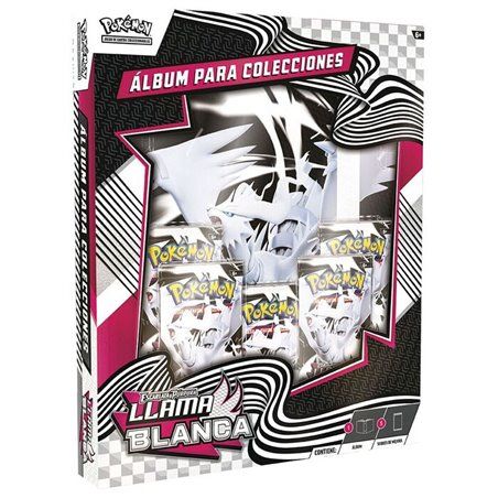 Pokemon Escarlata y Púrpura: Llama Blanca - Álbum para Colecciones Castellano