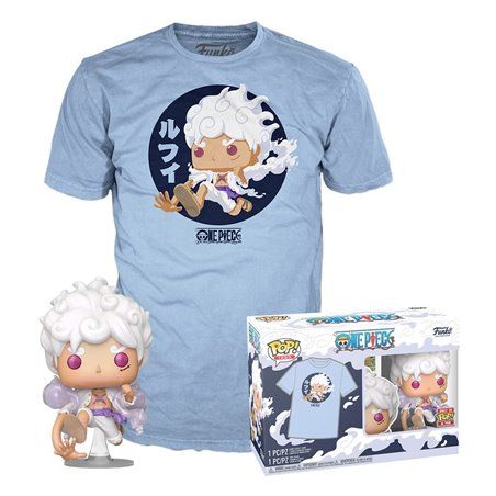 Funko Pop! & Tee Luffy Gear 5 - One Piece - Exclusive 10cm
