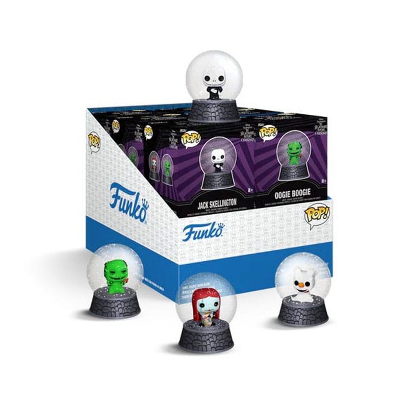Funko Mystery Mini Snow Globes Princess Pesadilla Antes de Navidad Funko Mystery Mini Snow Globes Princess Pesadilla Antes de Navidad