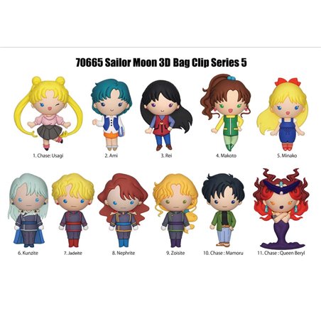 Llavero Colgante PVC 3D Mystery Sailor Moon