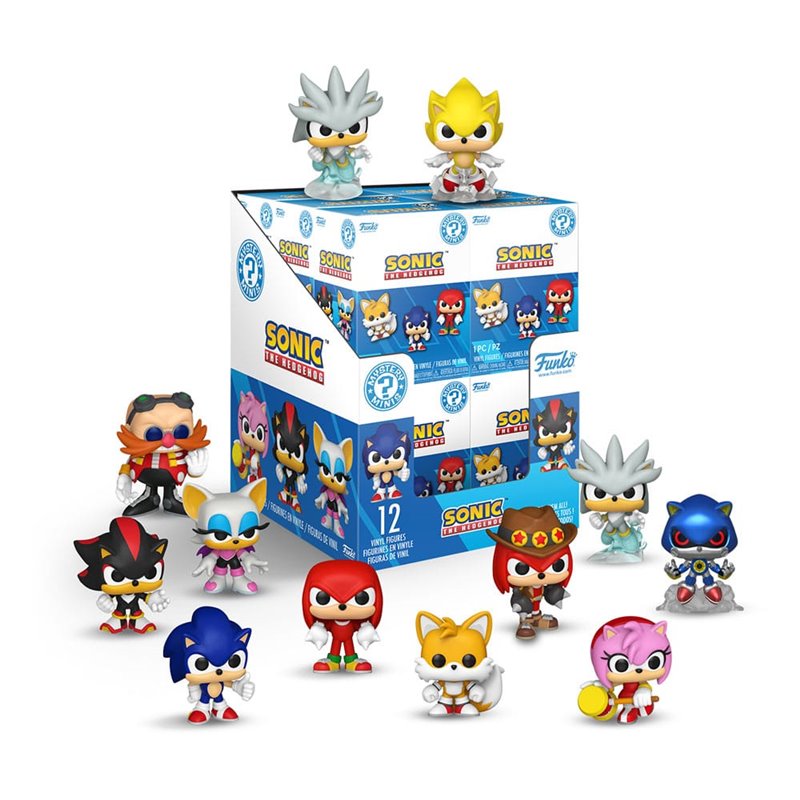 Funko Mystery Minis - Sonic The Hedgedog Figura 5 cm Funko Mystery Minis - Sonic The Hedgedog Figura 5 cm