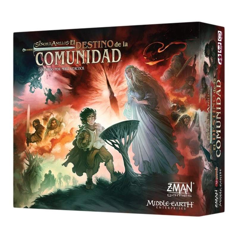El Señor de los Anillos: El Destino de La Comunidad - Juego de Mesa