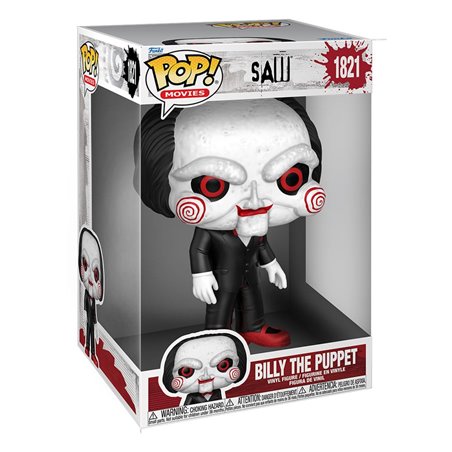 Funko Pop! Billy the Puppet - Saw Figura Super Sized Jumbo 25 cm
