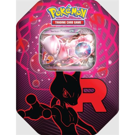 Pokemon Escarlata y Púpura - Lata Team Rocket Colección Especial Castellano
