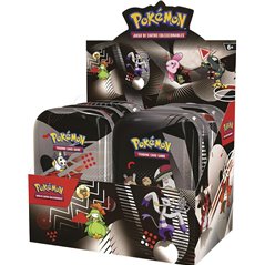 Pokemon Escarlata y Púrpura - Fulgor Negro y Llama Blanca Mini Lata Castellano