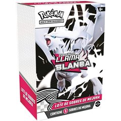 Pokemon Escarlata y Púrpura Llama Blanca - Lote de Sobres de Mejora Castellano