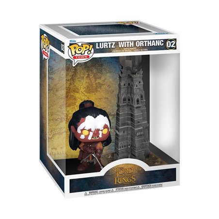 Funko Pop! Town - Lurtz with Ortahanc - El Señor de los Anillos Figura