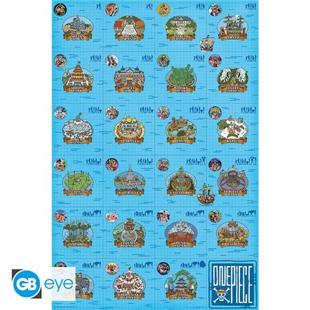 Maxi Poster One Piece - "Log Itinerary"