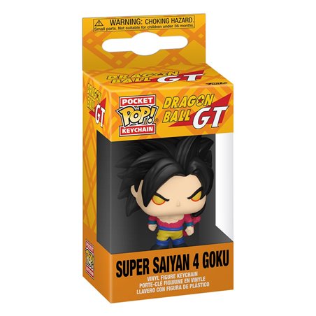 Funko Pop! - Llavero Goku SSY 4 - Dragon Ball GT - 4 cm