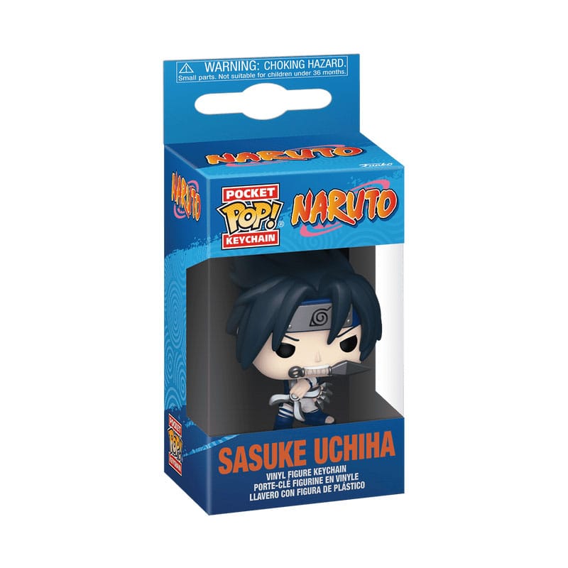 Funko Pop! - Llavero Uchiha Sasuke -  Naruto 4 cm