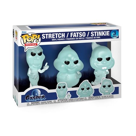 Funko Pop! Stretch, Fatso & Stinkie - Casper 30th - Pack 3 Figuras 9 cm