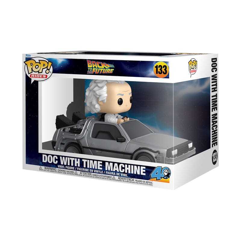 Funko Pop! Ride Doc with Time Machine - Regreso al Futuro - Back to the Future Funko Pop! Ride Doc with Time Machine - Regreso al Futuro - Back to the Future