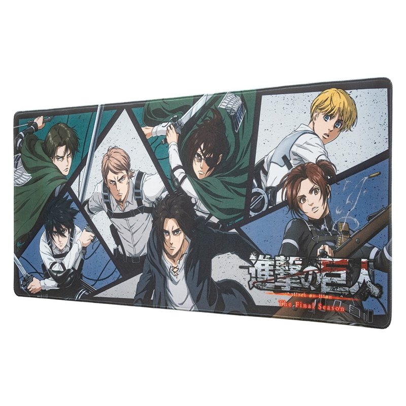 Alfombrilla Attack on Titan XXL - Desk Mat Ataque a los Titanes