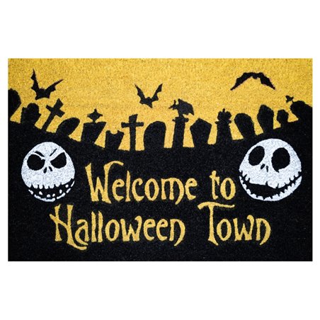 Alfombra Felpudo Halloween Town - Disney Pesadilla Antes de Navidad 