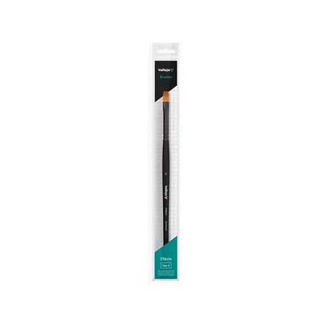 Pincel Effects Rectangular 6 - Vallejo Synthethic Brush