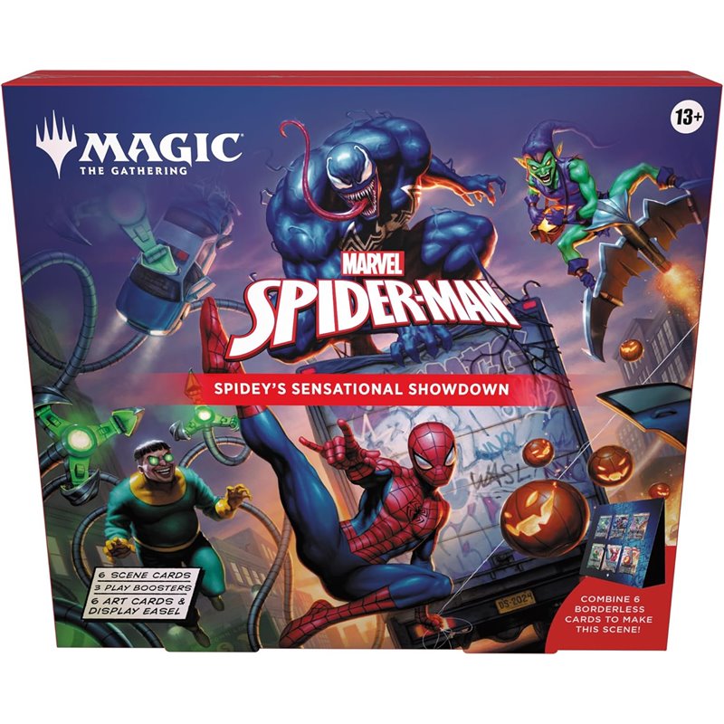 Magic: Marvel Spider-Man Spide's Sensantional Showdown - Scene Box Inglés