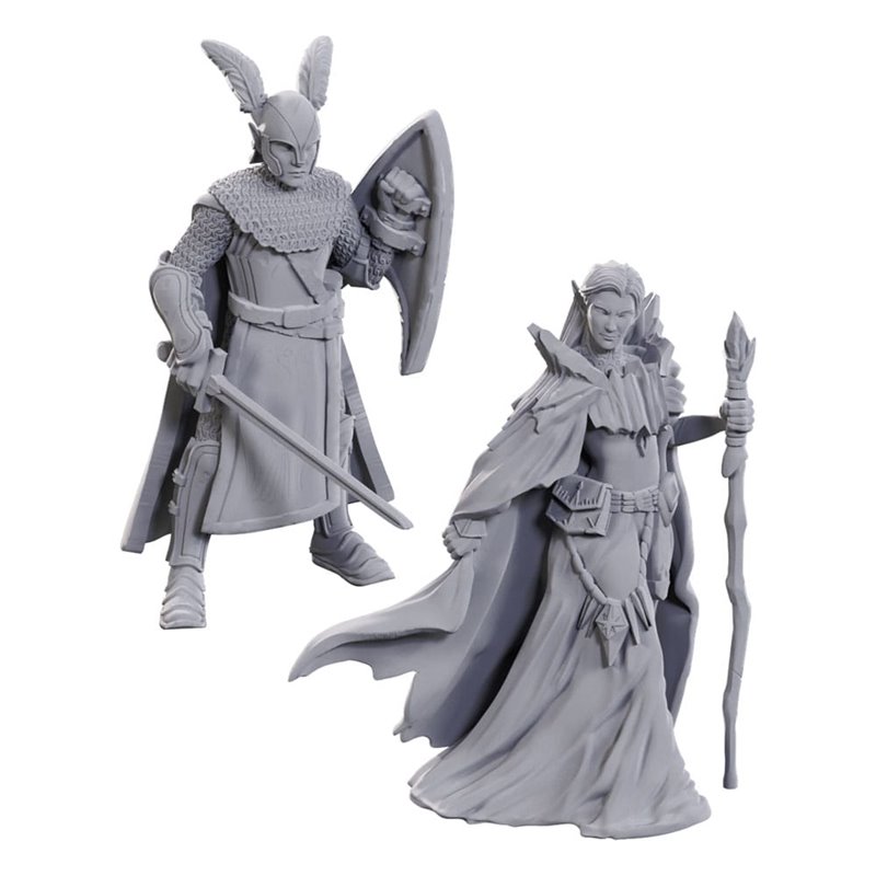 Elves - Elfos Pack de 2 Miniaturas 50th Anniversary Dungeons and Dragons 