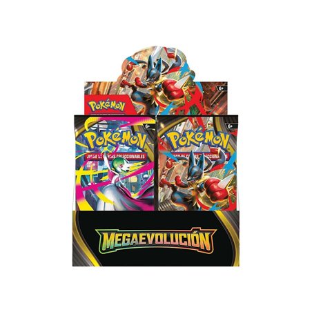 Pokemon Megaevolución - Sobres de Cartas de Mejora Castellano